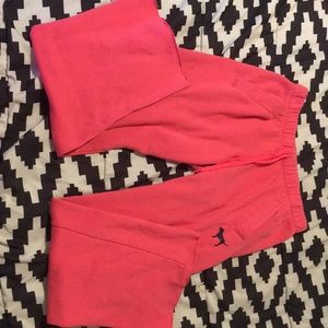 Pink Victoria secret sweatpants!